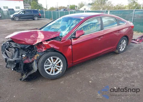 2016 Hyundai Sonata Se z USA, uszkodzony, nr VIN 5NPE24AF1GH407638